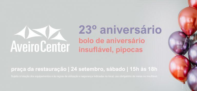23 anos, fazemos a festa consigo!